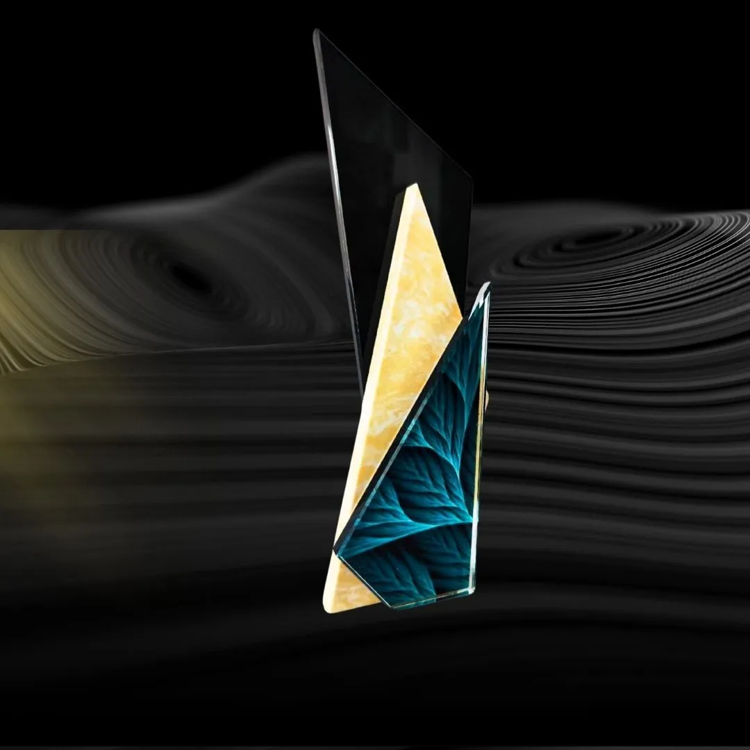 โล่รางวัลคริสตัล RS203 - โล่รางวัลพรีเมียม RS AWARD