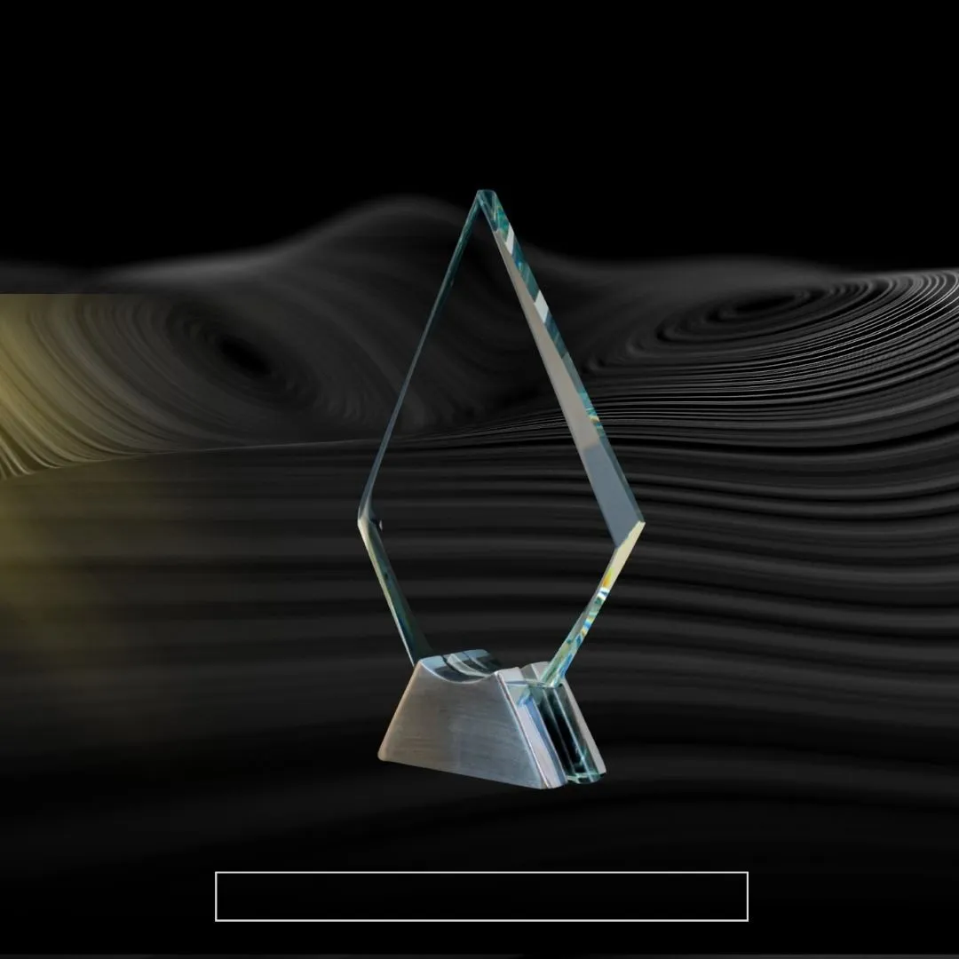 โล่รางวัลคริสตัล RS2305 - โล่รางวัลพรีเมียม RS AWARD