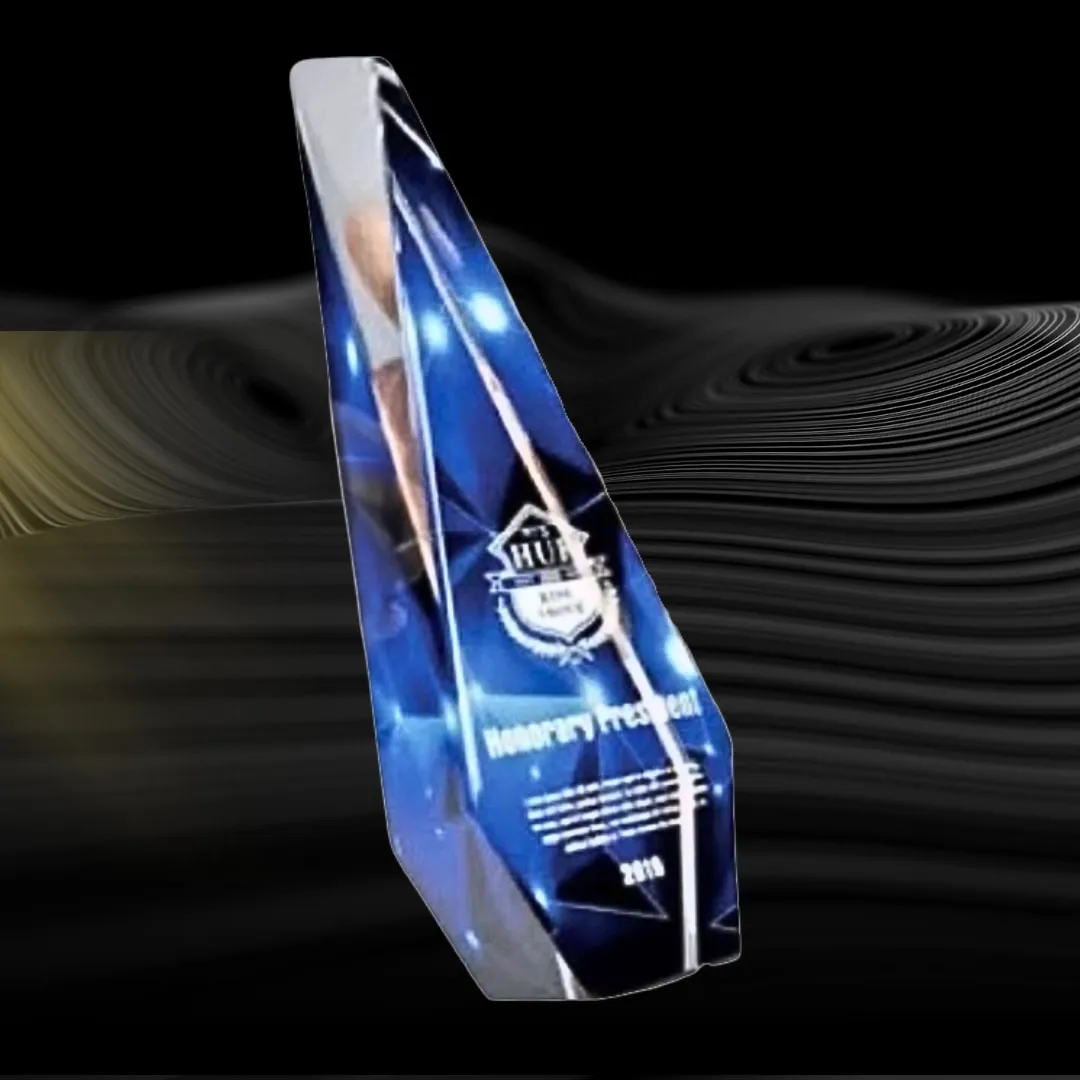 โล่รางวัลคริสตัล RS23108 - โล่รางวัลพรีเมียม RS AWARD