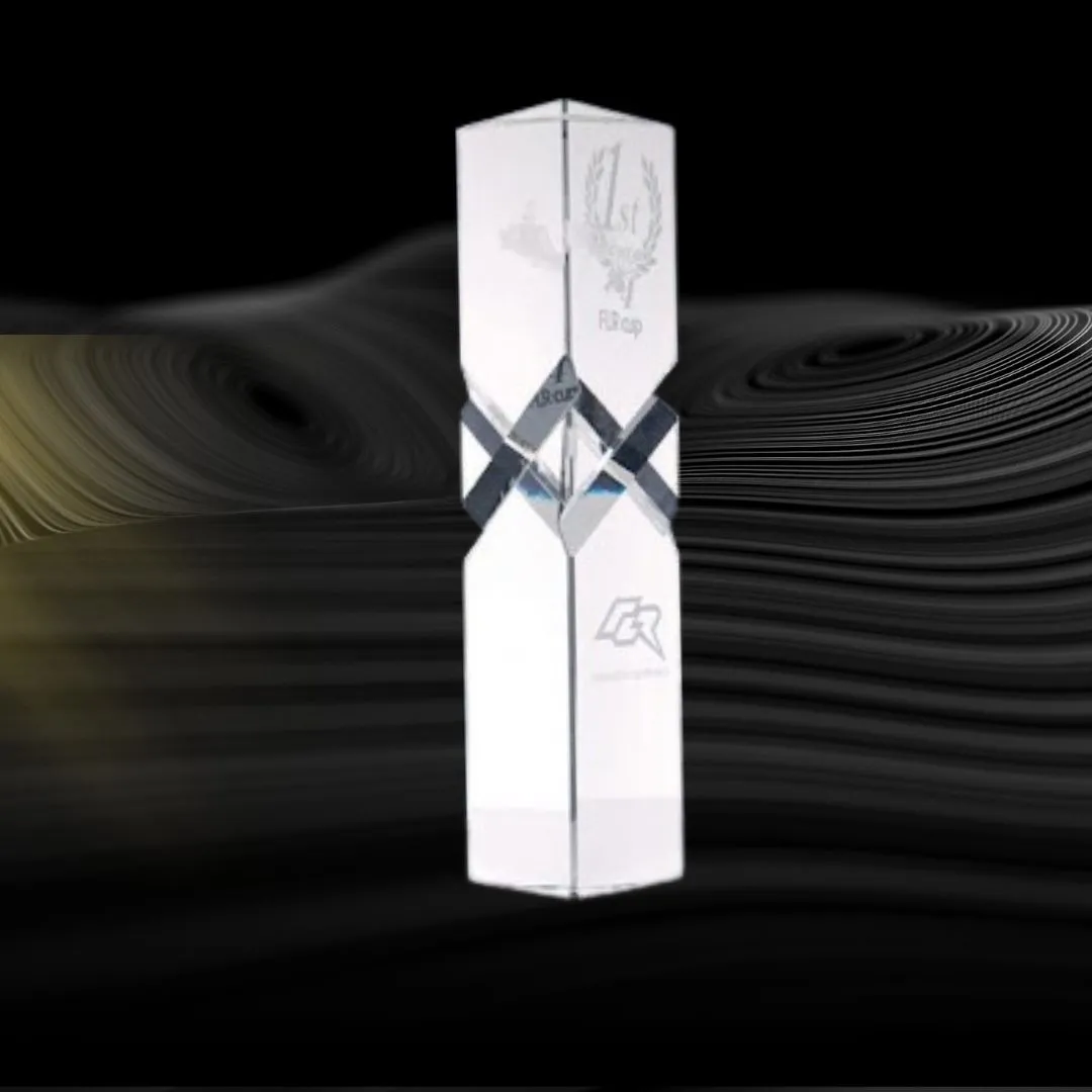 โล่รางวัลคริสตัล RS23127 - โล่รางวัลพรีเมียม RS AWARD