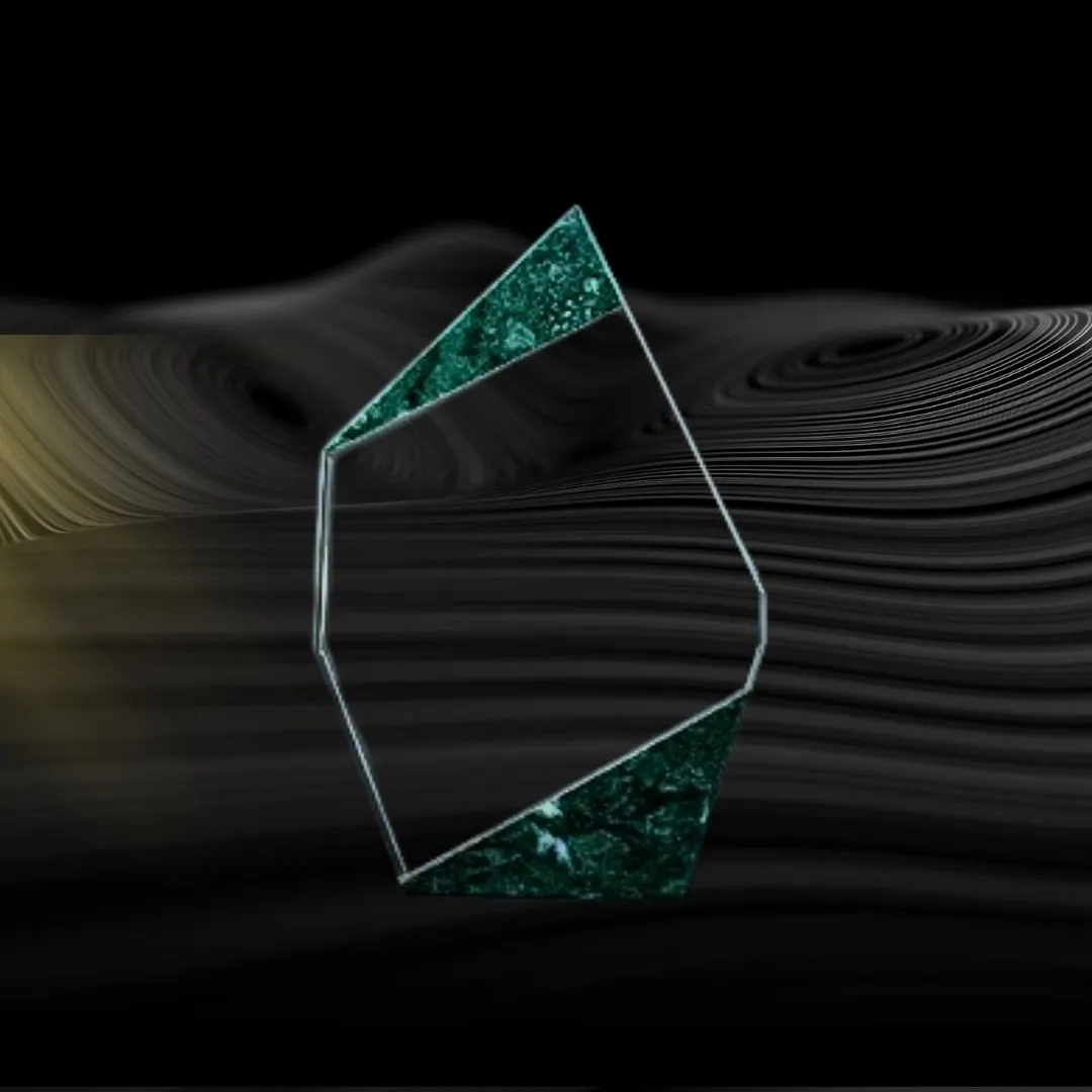 โล่รางวัลคริสตัล RS23504 - โล่รางวัลพรีเมียม RS AWARD