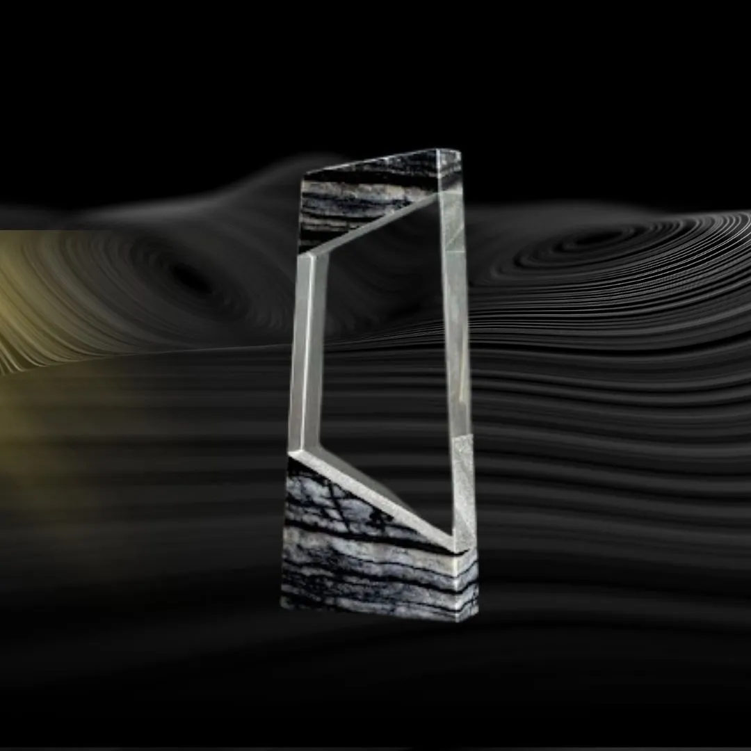 โล่รางวัลคริสตัล RS23505 - โล่รางวัลพรีเมียม RS AWARD