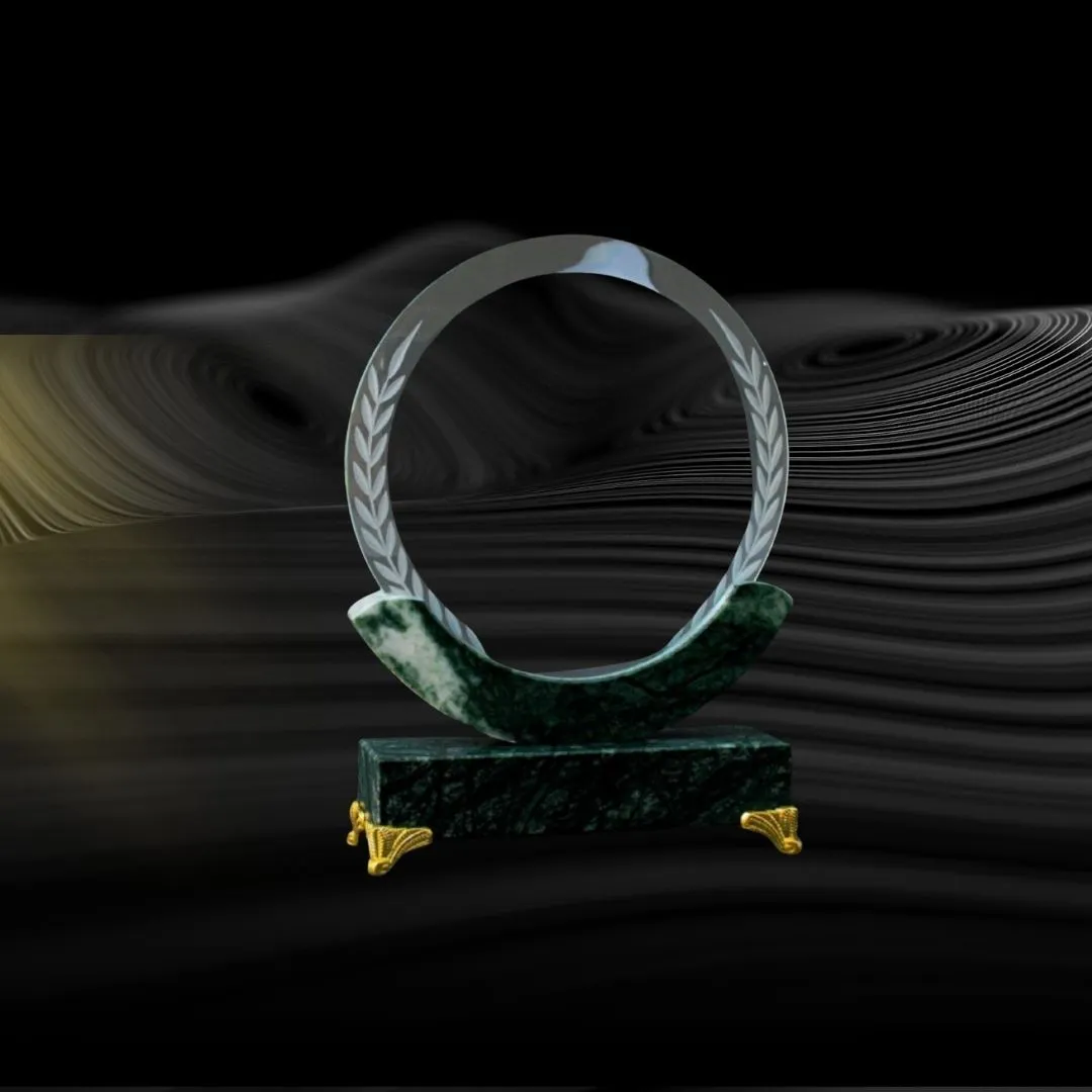 โล่รางวัลคริสตัล RS23506 - โล่รางวัลพรีเมียม RS AWARD